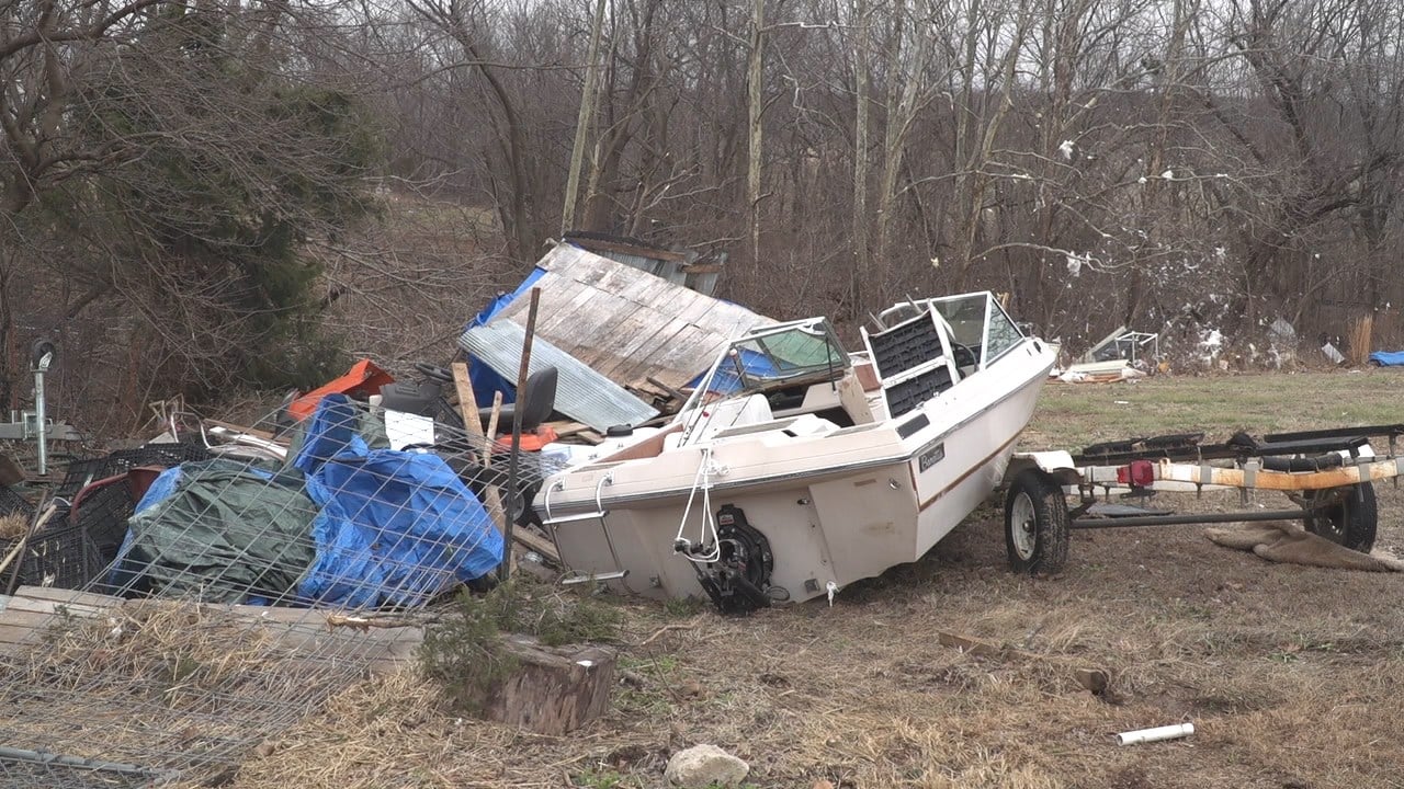 Small tornado damages outbuildings in Lawrence County